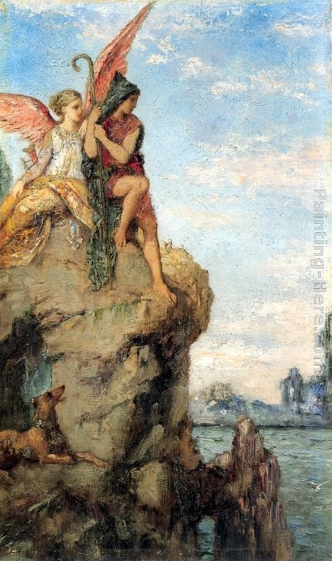 Gustave Moreau Hesiod and the Muse